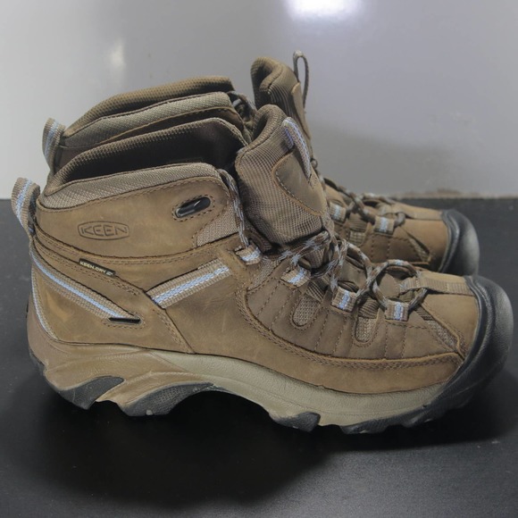 Bottes De Randonnée KEEN Targhee II – Femme – Taille 9 – Marron/Violet – Mi-imperméables – Occasion
